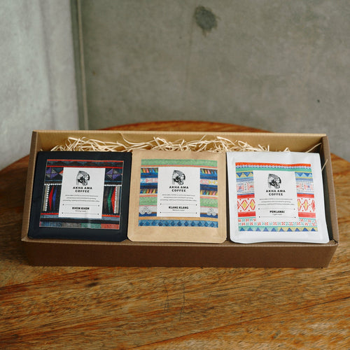 ギフトボックス コーヒー豆3個セット